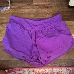 Lululemon shorts- Vibrant Purple Athletic Shorts